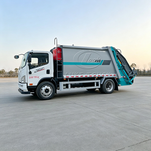 Nouveau camion compacteuse de déchets FAW Jiefang 12 m³ robuste, norme d'émission Euro en option, conduite à gauche et à droite, Waste Compacto - Product Image 4