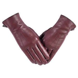 Meilleurs gants de mode en cuir de qualité supérieure Produit respirant Gants de mode en cuir ultra doux au toucher pour femmes - Product Image 2