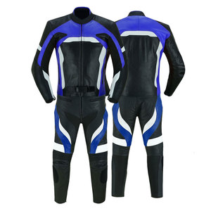 Trajes de moto hechos de tela de cuero de vaca personalizados al precio más barato/Trajes de moto hechos de Cuero 100% para venta en línea - Product Image 6