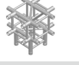 Structure de scène modulaire en aluminium blanc personnalisable à 4 points, capacité de charge 600 kg, pour éclairage et événements, idéale pour les concerts