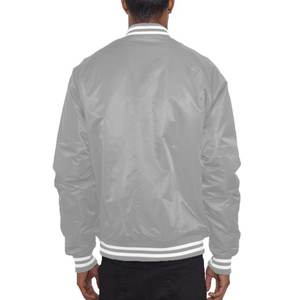 Chaqueta Bomber Varsity de Hombre, Premium, Clásica, con Cuello Alto, Capucha, Cierre de Cremallera, Estilo Béisbol, Cortavientos - Product Image 5