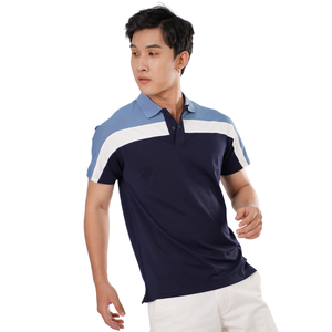 2025 vente chaude polos pour hommes doux respirant exquis tissage Polo à capuche Couple uniforme vêtements hommes fabriqués au Vietnam - Product Image 1