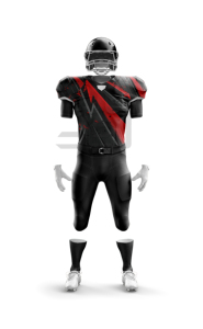 Uniforme de Fútbol Americano Personalizado para Equipo, Antibacteriano, de Secado Rápido, Transpirable, Jersey y Pantalones Deportivos para Entrenamientos y Partidos - Product Image 1