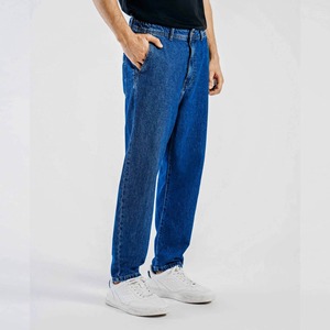 Custom <b>Men's</b> Fashion Mid <b>Waist</b> Fit <b>Jeans</b> Loose Denim with Hip Hop Style Tears 100% Cotton <b>High</b> Street Style Work Pants - Product Image 3