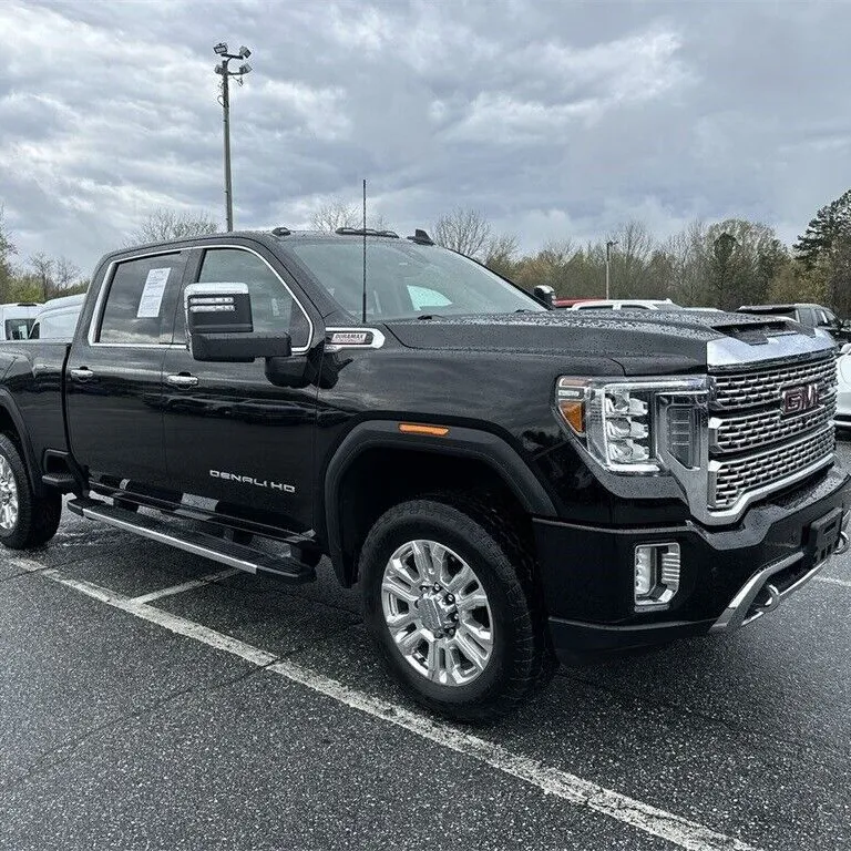 Cheap Used For Sale Fairly 2021 G-M-C Sierra 2500HD Duramax 6.6L V8 Turbodiesel USED