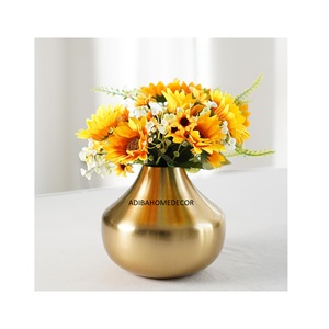 Maceta de acero inoxidable para jardín personalizada, floreros de Metal decorativos para interiores, recién llegados, para decoración del hogar - Product Image 3