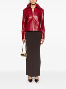 Chaqueta de Motociclista de Cuero Genuino Ajustada para Hombre, Cortavientos, Talla Grande, Informal, Estilo Urbano, Corta - Product Image 2