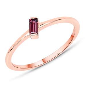 Ensemble de boucles d'oreilles et de bagues en argent sterling 925 fait à la main avec design classique et pierres précieuses rhodolite, grenat et diamant pour les fêtes de mariage - Product Image 1