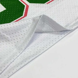 Camisas de sublimación de malla de fábrica directa 100% tela de malla para ropa deportiva camisetas de malla de sublimación de peso medio - Product Image 5