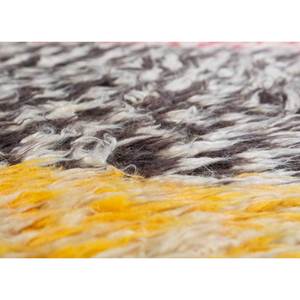 Alfombras de Lana Anudadas a Mano Zuri, Estilo Kilim Rojo y Naranja, Patrón Abstracto para Entrada de Casa, Pasillo Rectangular 9x12-Pae-1652 - Product Image 3