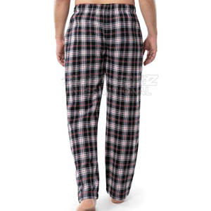 Pantalon en flanelle pour hommes sur mesure le plus vendu Style décontracté de marque privée en toile de bonne qualité Taille adulte Motif droit - Product Image 2