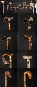 15 años de diseño personalizado de fábrica Popular 122cm barnizado Camping madera senderismo bastón - Product Image 5