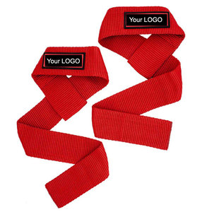 Sangles de levage en néoprène unisexe avec logo personnalisé Support de poignet respirant pour musculation Vente en gros Exercice de sécurité - Product Image 1