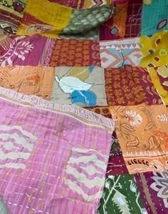 ผ้าห่มระบายความร้อนผ้าฝ้ายทำมือน้ำหนักเบาฤดูร้อนสำหรับใช้ในบ้านผ้าห่มจากผู้ผลิตอินเดีย - Product Image 1