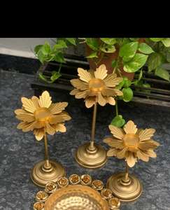 Bougeoir en métal Bougeoir Décoratif pour Maison Hôtel Jardin Chambre Décoratif avec la Meilleure Qualité d'Inde - Product Image 1