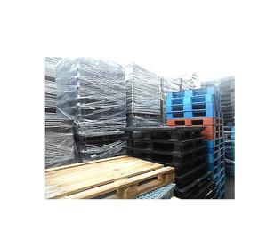 Palet de Plástico de Doble Cara de Alta Resistencia HDPE, Azul Resistente, 1515, Entrada de 4 Vías - Product Image 4