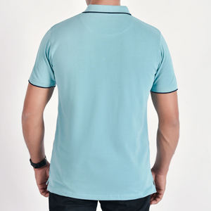 เสื้อโปโลผู้ชายขายดี ผ้าฝ้าย 100% คุณภาพพรีเมียม แห้งเร็ว ดีไซน์เรียบง่าย ปรับแต่งได้ วัสดุเนื้อแน่น - Product Image 1