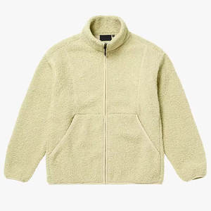 WHOLESALE CUSTOM ZIPUP <b>SHERPA</b> <b>HOODIES</b> UNISEX <b>HOODIES</b> WITH COMFORTABLE LINING WARM <b>SHERPA</b> <b>HOODIES</b> CUSTOMIZED EMBROIDERY - Product Image 1