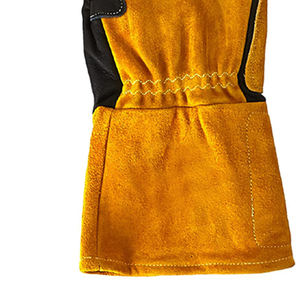 Gants de soudage de sécurité unisexes pour main gauche et droite, gants de sécurité raisonnables, résistance à la chaleur, personnalisés, bleus, double renfort - Product Image 6