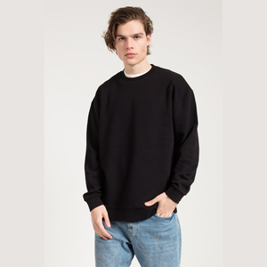 Sudadera Premium de Invierno para Hombre, Casual, Personalizada, Oversize, con Apliques, de Algodón y Felpa, Holgada, con Hombros Caídos, Cálida, Tipo Pullover, OEM, Marca Privada - Product Image 1