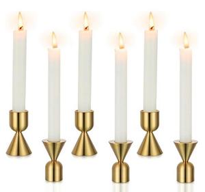 Ensemble de trois bougeoirs décoratifs pour la maison et le mariage pour la décoration de Noël - Product Image 6