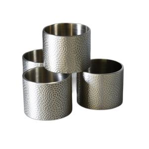 Elegant Design Wholesale Decorative Metal Round Copper Finished Napkin Rings Set for Hotel Home Wedding Table Usage - Product Image 4