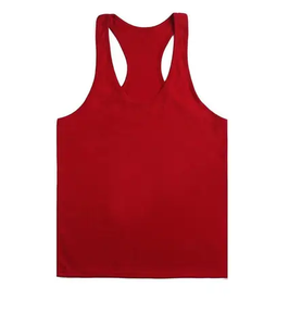 Camiseta sin mangas de entrenamiento con logotipo personalizado para hombre, chaleco de gimnasio de secado rápido de talla grande, camiseta sin mangas para correr de alta calidad para ejercicio muscular - Product Image 5