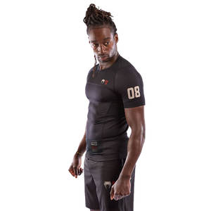 Sublimación personalizada MMA BJJ No Gi Set Manga larga Impresión HD Protector de erupción y pantalones cortos Uniforme Jiu Jitsu Kimono de Jiu Jitsu - Product Image 4