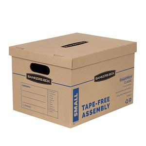 Caja bancaria personalizable SmoothMove Classic, cajas <span class=keywords><strong>de</strong></span> mudanza sin cinta, cajas <span class=keywords><strong>de</strong></span> almacenamiento pequeñas con tapas y asas fáciles <span class=keywords><strong>de</strong></span> llevar - Product Image 1