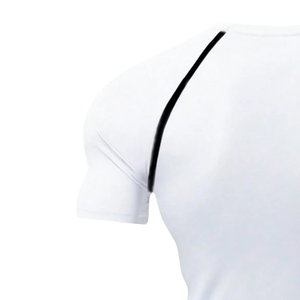 <b>Mens</b> Compression Tee Short Sleeve Slim Fit Sports Training Gym Workout Fitness Running Athletic <b>Base</b> <b>Layer</b> Quick Dry Breathable - Product Image 5