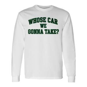 เสื้อยืดแขนยาวลายทีมวิทยาลัย ธีมการแข่งรถ รถไหนที่เราจะขับ? เสื้อแข่งขันสำหรับนักศึกษาแบบโปรโมชั่น - Product Image 1