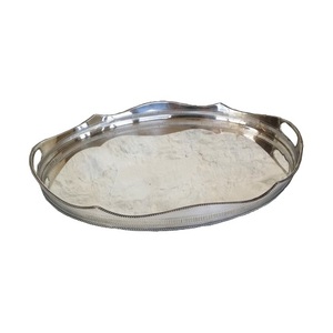 Bandeja de servicio con acabado dorado, forma personalizada, cocina, Catering, desayuno usado, bandejas para servidores de alimentos, vajilla, Decoración de mesa - Product Image 5