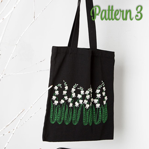 Sac fourre-tout personnalisé en toile de coton biologique brodé 100% sacs fourre-tout en coton pour femmes OEM fabriqué au Vietnam - Product Image 3