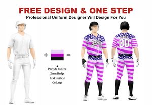 Maillot de Baseball imprimé DTF en gros direct d'usine 2025 nouveau Design impression par sublimation uniformes de Baseball en tissu luxueux - Product Image 2