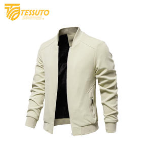 Nueva chaqueta de lona resistente para hombre, chaquetas cortavientos sólidas simples personalizadas para hombre - Product Image 6
