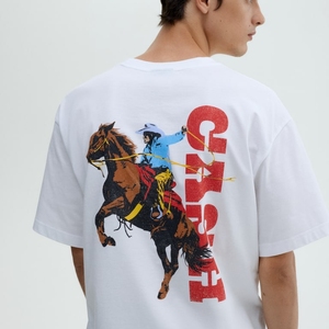 เสื้อยืดเสื้อยืดคอกลมสำหรับผู้ชายเสื้อยืดผ้าฝ้าย100% โลโก้ OEM แบบเรียบ - Product Image 3