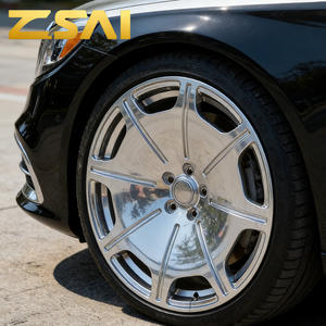 ล้อแม็กซ์อะลูมิเนียมอัลลอย 6061-T6 ขอบโครเมียมเว้าลึก ขนาด 18 19 20 21 22 23 24 นิ้ว สำหรับรถยนต์ออดี้ ปรับแต่งได้ตามโรงงาน - Product Image 1