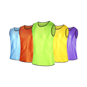 Wholesale Numbers Team Practice <b>Bibs</b> 100% Polyester Soccer Jersey Sport Soccer <b>Training</b> Vest - Product Image 1