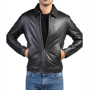 Chaqueta para hombre chaquetas para hombre Chaqueta de vuelo de cuero de alta calidad con diseño clásico y características Prendas de abrigo duraderas y elegantes - Product Image 4