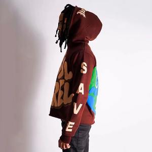 Sudaderas con capucha de hombre de algodón 100% más vendidas patrón sólido invierno venta al por mayor servicio OEM personalizado opción barata - Product Image 2