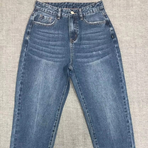 กางเกงยีนส์แฟชั่นสำหรับผู้ชายกางเกงยีนส์มีกระดุมทรงหลวมสำหรับใส่สบายออกแบบได้ตามต้องการ - Product Image 1