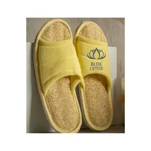 Para Construção de Viet Nam Loofah Chinelos Impermeável Fácil Pé Cleaner Shower Slipper para Todos os Grupos Etários Eco Friendly