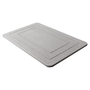 Diatomaceous Earth High-quality Diatomite Bathroom Toilet Floor Entrance Door Non-Slip Absorbent Quick-Drying Stone <strong>Bath</strong> <strong>Mat</strong> - Product Image 4