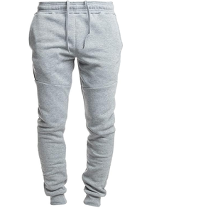 Pantalon de survêtement en molleton pour homme avec poche et taille élastique avec cordon de serrage respirant - Product Image 1