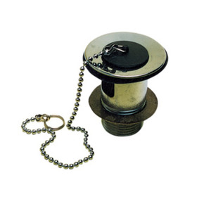 Blister Piletta in Ottone Cromato per Lavabo Grande 1" - Product Image 1
