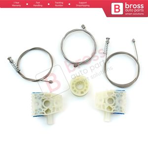 BWR1086 Kit de reparación de regulador de ventana delantero derecho para Tiguan MK1 5N 2007-2018 SUV de 5 puertas 5N0837462 Bross Auto Parts Made In Turkey - Product Image 4