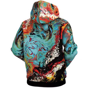 Sudadera con Capucha de Invierno para Hombre, Diseño Personalizado OEM, 100% Algodón/Poliéster, Logotipo Personalizado, Sudadera Térmica de Alta Calidad - Product Image 6