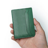 Dompet Kartu Minimalis Kulit PU Grosir dan Tempat Kartu Bisnis Anti RFID untuk Pria dan Wanita untuk Kartu Kredit