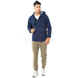 <b>Men</b> Casual Lightweight Canvas Jogger Pants Windproof Soft <b>Stretch</b> Fabric Drawstring Closure for Everyday Comfort Active Wear - Product Image 6