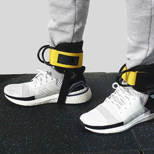 Solide QualityNeopreneGym Cheville Sangles Jaune Noir Couleurs Vente Chaude pour Conception Personnalisée Factorycompressionworkoutgym accessoires - Product Image 6